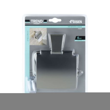 Бумагодержатель Fixsen Trend graphite FX-98010