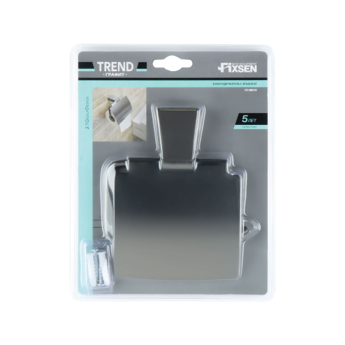 Бумагодержатель Fixsen Trend graphite FX-98010 - фото 2