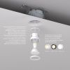 Светильник встраиваемый Denkirs Inviz (Инвиз) DK2080-WH