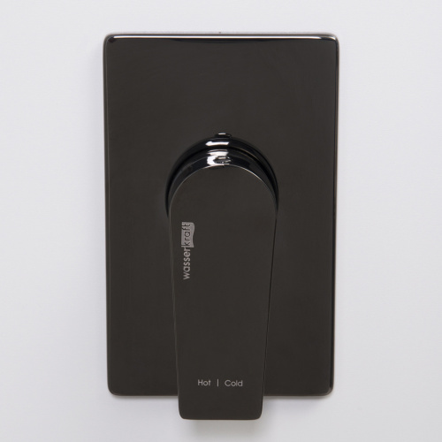 Смеситель для душа WasserKRAFT Glan 6600 6651 встраиваемый черный - фото 3