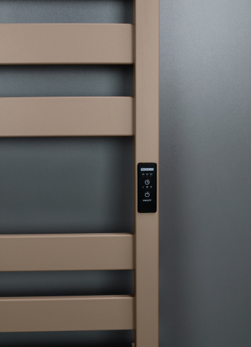 Полотенцесушитель Indigo Oktava Slim 5 LСLOKS5E60-50ABERt 53х60 электрический бежевый - фото 5
