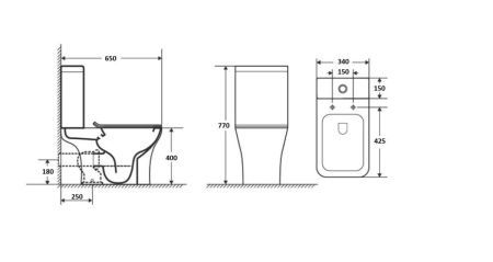 Унитаз напольный с бачком Cerutti SPA CT7192 белый с сиденьем микролифт безободковый каскадный смыв