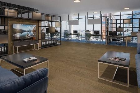 Кварцвиниловая плитка Damy Floor FAMILY LVT 0030-6-LVT Дуб Мокко толщина 0.25 см 43 класс 1227х187