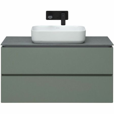 Тумба под раковину Allen Brau Infinity 1.21003.CGM 100х50 подвесная цвет зеленый