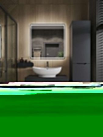 Тумба с раковиной Orange Line Li-80TugMDF+B08-585W 80х50