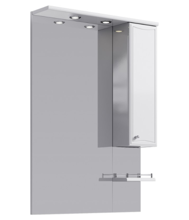 Зеркало в ванную Aqwella Y Ba.02.07 70х108 цвет белый