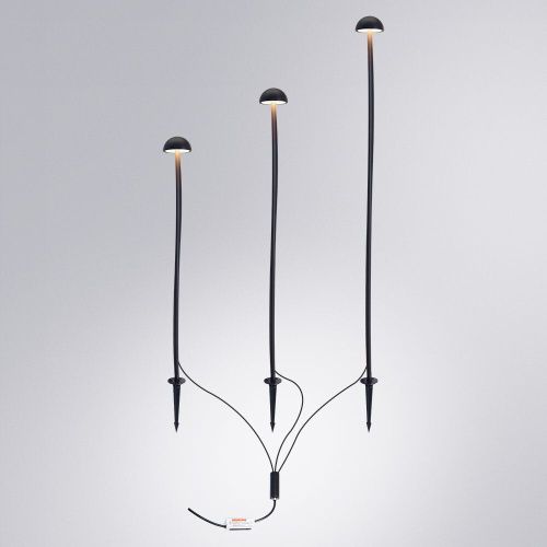 Ландшафтный светильник Arte Lamp Motus (Мотус) A1081PA-3BK - фото 2