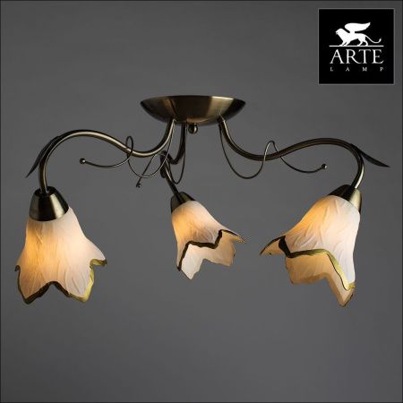 Люстра потолочная Arte Lamp Barbara (Барбара) A6066PL-3AB