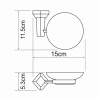 Шланг для душа Ramonsoler Wc 1129C хром Шланг для душа Ramonsoler Wc 1129C хром