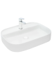 Раковина из сантехнического фаянса WeltWasser WW SK 10000003826 60х50 подвесная цвет белый 1 отверстие под смеситель