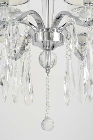 Люстра подвесная Lumina Deco Alessia (Алессиа) LDP 1726-6 CHR