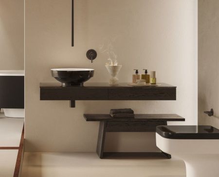 Столешница Vitra Origin 65928 120х50 накладная цвет черный