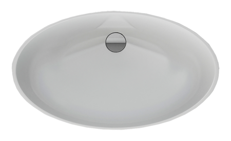 Раковина мебельная керамическая Dreja Triumph 56 641266 60х30 накладная цвет белый