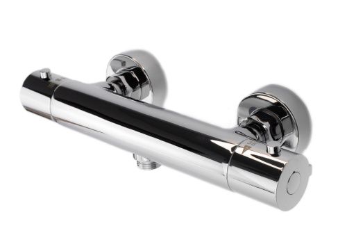 Смеситель для ванны и душа Esko T3080 настенный хром - фото 2