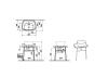 Консоль под раковину Vitra Plural 62561 70х50 напольная цвет белый