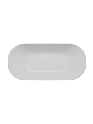 Ванна акриловая BelBagno BB716-1700-800 170х80 отдельностоящая овальная с ножками - фото 3