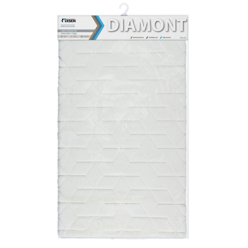 Коврик для ванной Fixsen Diamont FX-9050W - фото 4