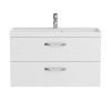 Тумба под раковину BelBagno Aurora AURORA-900-2C-SO-BL 90х40 подвесная цвет белый