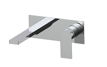 Смеситель AQG Alpha 01ALC170CR встраиваемый в стену хром