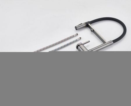 Смеситель для кухни Rose R358T на мойку оружейная сталь