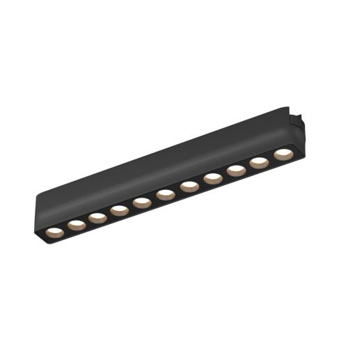 Трековый магнитный однофазный светильник Denkirs Air grill (Аир грилл) DK5305-BK - фото 3