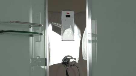 Душевая кабина Timo Comfort T-8880C 80х80 четверть круга с крышей ориентация универсальная