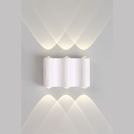 Уличный настенный светильник Crystal Lux CLT 022 CLT 022W3 WH 4000K