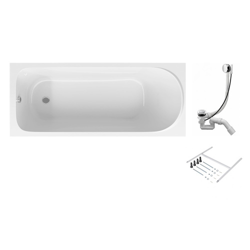 Ванна акриловая Am.Pm Sense W75A-150-070W-KL 150х70 пристенная прямоугольная - фото 2