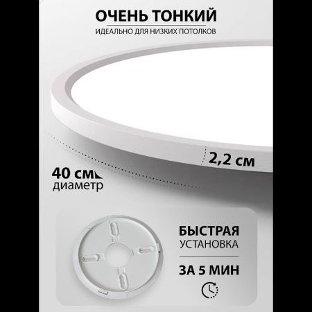 Светильник потолочный Natali Kovaltseva Plain (Плаин) LED LAMPS 81113/4C
