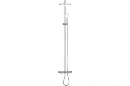 Душевая стойка Grohe Tempesta 26672001 настенная цвет хром с термостатом