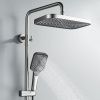 Душевая стойка Rose R1836T настенная цвет серый