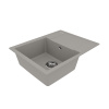 Кухонная мойка LeMark Imandra 640 9910021 64х50 цвет серый поверхность матовая