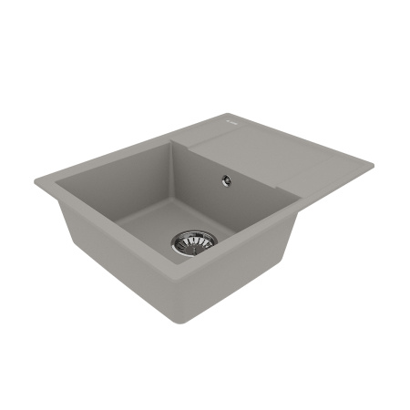 Кухонная мойка LeMark Imandra 640 9910021 64х50 цвет серый поверхность матовая
