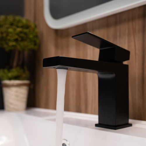 Смеситель WasserKRAFT Abens 2000 2003 на раковину черный - фото 3