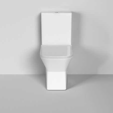 Унитаз напольный с бачком Grossman Cristal GR-4471S белый с сиденьем микролифт безободковый каскадный смыв