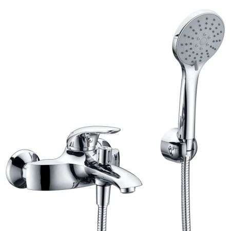 Смеситель для ванны Wasserkraft Rossel 2800 2801 настенный хром