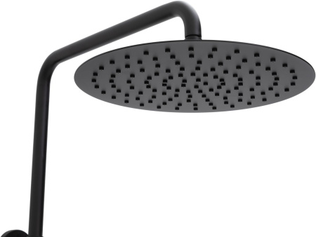 Душевая стойка Allen Brau Liberty 5.33007-31 настенная цвет черный