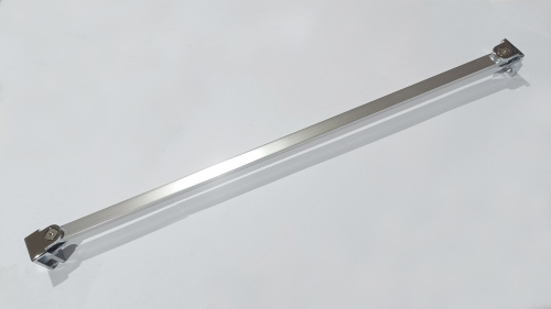 Душевой уголок Abber Zart AG08090P-S91 90х90 стекло прозрачное профиль хром глянцевый без поддона - фото 3