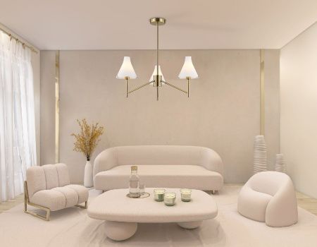 Люстра на штанге Ambrella Light Modern (Модерн) LH57131