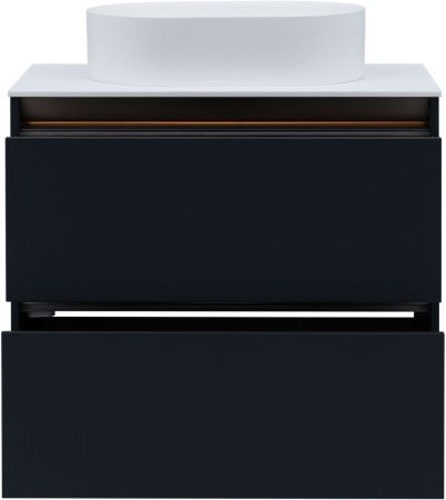 Тумба под раковину Allen Brau Activity 1.34012.AM 80х50 подвесная цвет черный