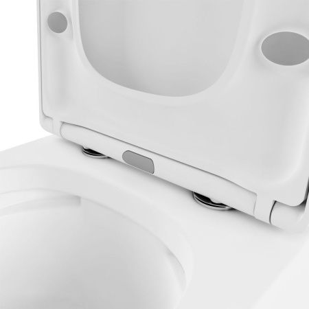 Унитаз-компакт напольный с бачком Lavinia Boho Aveo 330601CR белый с сиденьем микролифт безободковый каскадный смыв