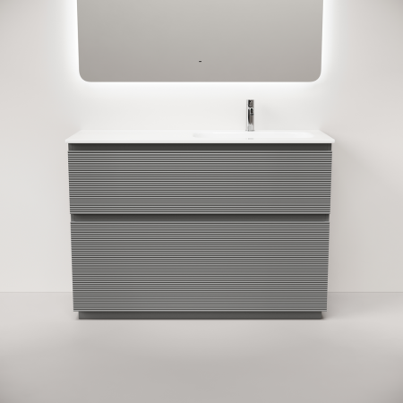 Тумба под раковину Sancos FOLK Floor FL120FRES 120х40 напольная цвет серый