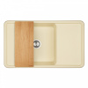 Кухонная мойка Aquaton Беллис 1A724832BS290 87х51 цвет бежевый