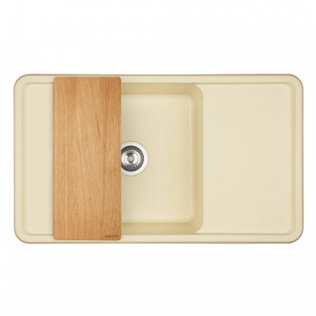 Кухонная мойка Aquaton Беллис 1A724832BS290 87х51 цвет бежевый