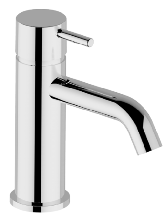 Смеситель Cisal Less New LN00054040 на раковину/столешницу черный матовый