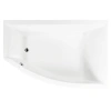 Ванна акриловая Vagnerplast Veronela VPBA160VEA3LX-04 160х105 пристенная асимметричная без каркаса