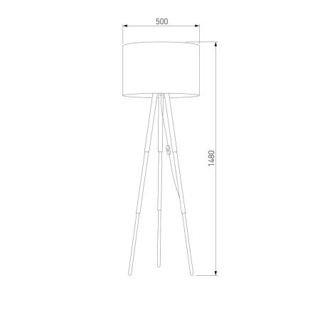 Торшер TK Lighting Juta (Джута) 5569 Juta