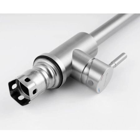 Смеситель для кухни Knotlor STREAMLINE SS-01/1 на мойку нержавеющая сталь