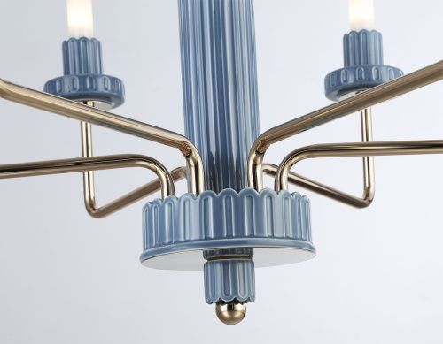 Люстра на штанге Ambrella Light Ceramo Modern (Церамо Модерн) LH53124 - фото 5