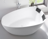 Ванна из искусственного камня Riho TOLEDO B126001105 160х110 отдельностоящая овальная